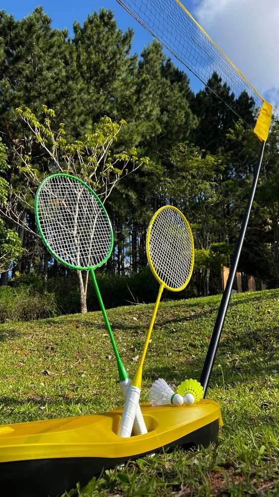 Badminton na Pousada Roca